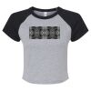 Women's Micro Rib Raglan Baby Tee Thumbnail