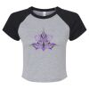 Women's Micro Rib Raglan Baby Tee Thumbnail