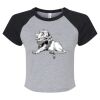 Women's Micro Rib Raglan Baby Tee Thumbnail