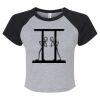 Women's Micro Rib Raglan Baby Tee Thumbnail
