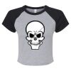 Women's Micro Rib Raglan Baby Tee Thumbnail