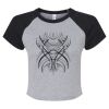 Women's Micro Rib Raglan Baby Tee Thumbnail
