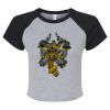 Women's Micro Rib Raglan Baby Tee Thumbnail