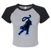 Women's Micro Rib Raglan Baby Tee Thumbnail