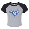 Women's Micro Rib Raglan Baby Tee Thumbnail