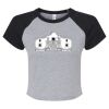 Women's Micro Rib Raglan Baby Tee Thumbnail