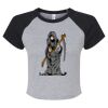 Women's Micro Rib Raglan Baby Tee Thumbnail