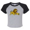Women's Micro Rib Raglan Baby Tee Thumbnail