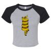 Women's Micro Rib Raglan Baby Tee Thumbnail