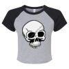 Women's Micro Rib Raglan Baby Tee Thumbnail