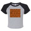 Women's Micro Rib Raglan Baby Tee Thumbnail