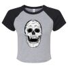Women's Micro Rib Raglan Baby Tee Thumbnail