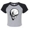 Women's Micro Rib Raglan Baby Tee Thumbnail