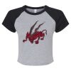 Women's Micro Rib Raglan Baby Tee Thumbnail