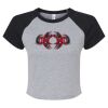 Women's Micro Rib Raglan Baby Tee Thumbnail