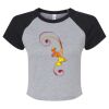 Women's Micro Rib Raglan Baby Tee Thumbnail