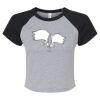Women's Micro Rib Raglan Baby Tee Thumbnail