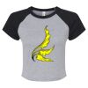 Women's Micro Rib Raglan Baby Tee Thumbnail