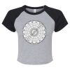 Women's Micro Rib Raglan Baby Tee Thumbnail