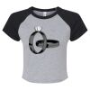Women's Micro Rib Raglan Baby Tee Thumbnail