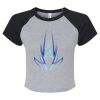 Women's Micro Rib Raglan Baby Tee Thumbnail