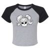 Women's Micro Rib Raglan Baby Tee Thumbnail