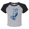 Women's Micro Rib Raglan Baby Tee Thumbnail