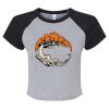 Women's Micro Rib Raglan Baby Tee Thumbnail