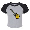 Women's Micro Rib Raglan Baby Tee Thumbnail