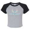 Women's Micro Rib Raglan Baby Tee Thumbnail