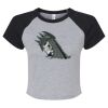 Women's Micro Rib Raglan Baby Tee Thumbnail