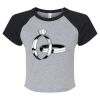 Women's Micro Rib Raglan Baby Tee Thumbnail