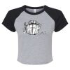 Women's Micro Rib Raglan Baby Tee Thumbnail