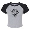 Women's Micro Rib Raglan Baby Tee Thumbnail
