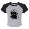 Women's Micro Rib Raglan Baby Tee Thumbnail
