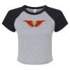 Women's Micro Rib Raglan Baby Tee Thumbnail