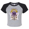 Women's Micro Rib Raglan Baby Tee Thumbnail