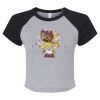 Women's Micro Rib Raglan Baby Tee Thumbnail