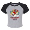 Women's Micro Rib Raglan Baby Tee Thumbnail
