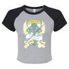 Women's Micro Rib Raglan Baby Tee Thumbnail