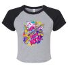 Women's Micro Rib Raglan Baby Tee Thumbnail