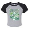 Women's Micro Rib Raglan Baby Tee Thumbnail