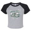 Women's Micro Rib Raglan Baby Tee Thumbnail