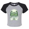 Women's Micro Rib Raglan Baby Tee Thumbnail