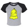 Women's Micro Rib Raglan Baby Tee Thumbnail