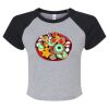 Women's Micro Rib Raglan Baby Tee Thumbnail