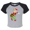 Women's Micro Rib Raglan Baby Tee Thumbnail