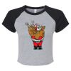Women's Micro Rib Raglan Baby Tee Thumbnail