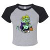 Women's Micro Rib Raglan Baby Tee Thumbnail