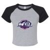 Women's Micro Rib Raglan Baby Tee Thumbnail
